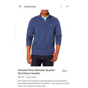 Vineyard Vine Pullover Sweater